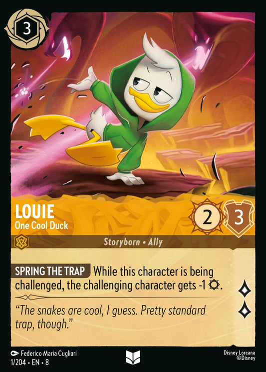 Set 8-001 | Louie - One Cool Duck | Uncommon