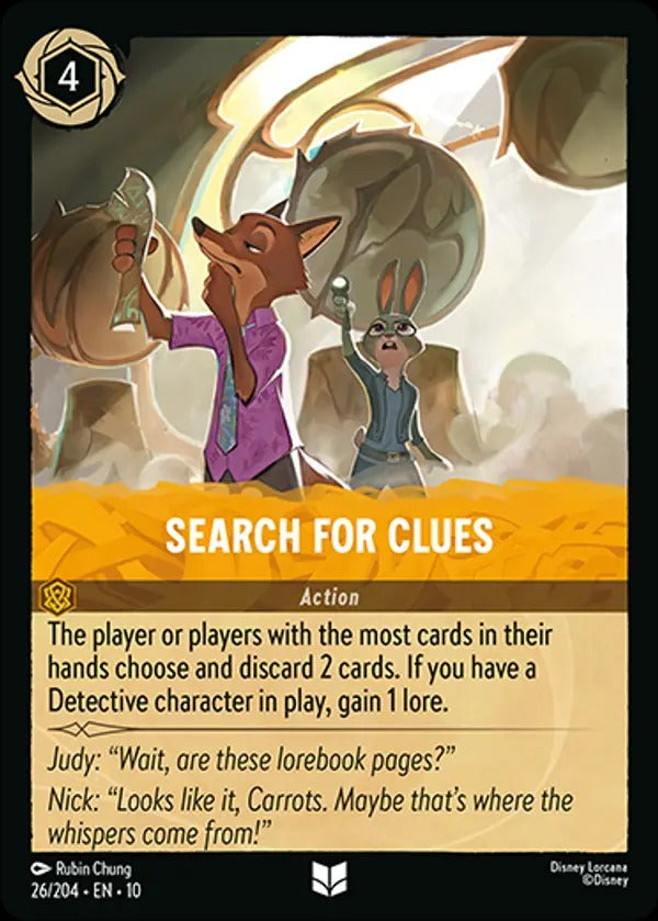 Set 10-026 | Search for Clues | Uncommon