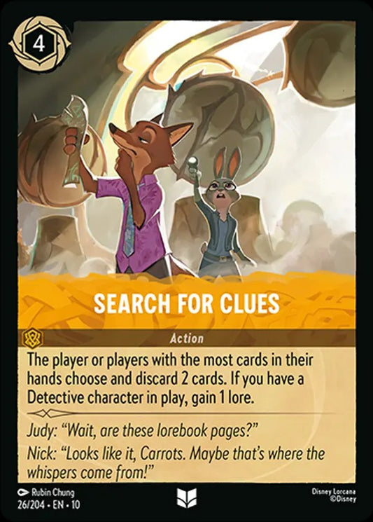 Set 10-026 | Search for Clues | Uncommon
