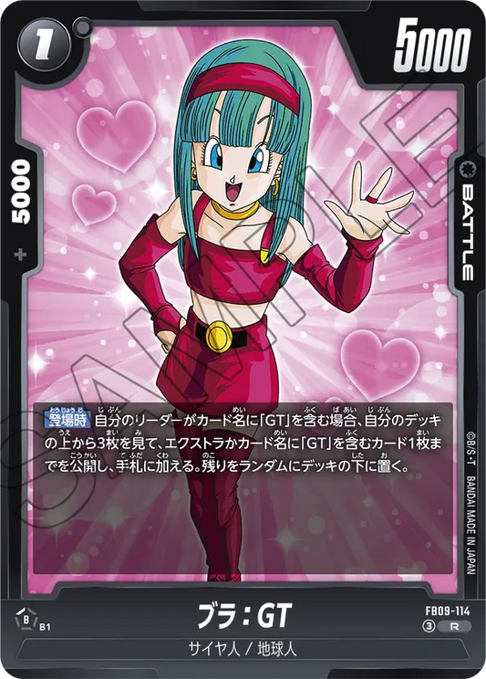 FB09-114 | ブラ：GT | R