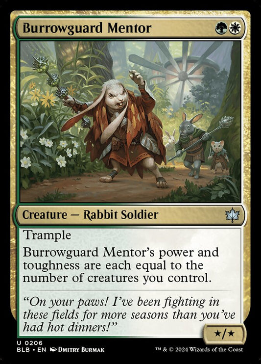 BLB-0206 | Burrowguard Mentor | EN  | - | Non-Foil