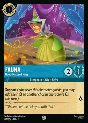 Set12-140 | Fauna – Good–Natured Fairy | Common | Non-Foil