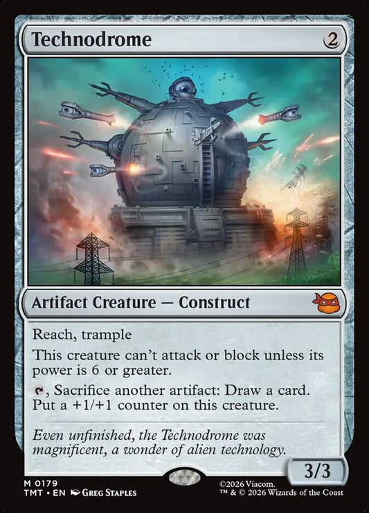 TMT-179 Technodrome | Mythic (EN)