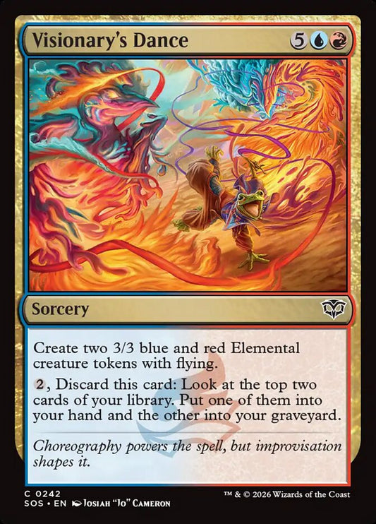 SOS-242 Visionary's Dance -EN- C (Foil)