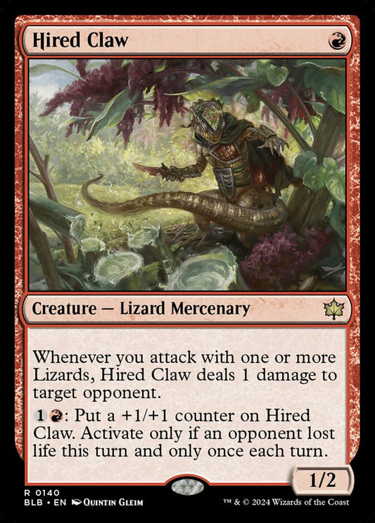 BLB-0140 | Hired Claw | EN  | - | Non-Foil