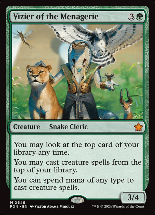 FDN-0649 | Vizier of the Menagerie | EN  | - |