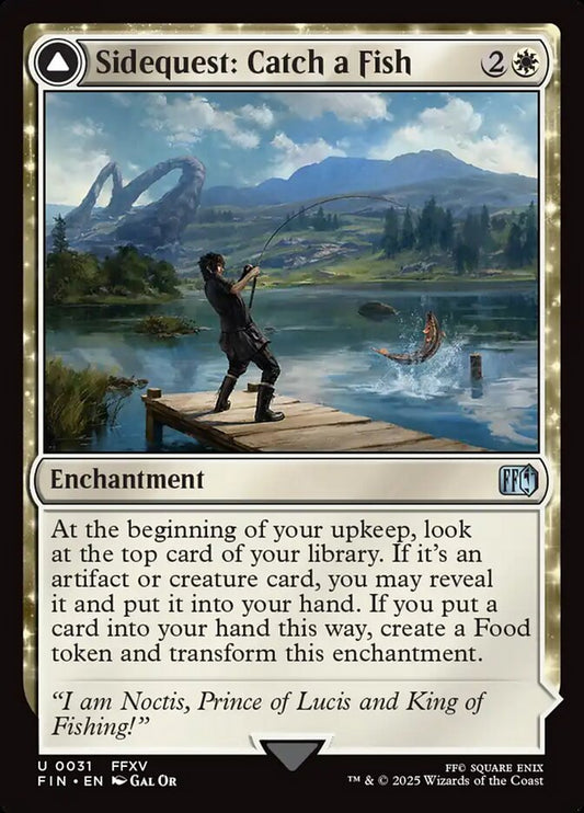 FIN-0031 | Sidequest: Catch a Fish // Cooking Campsite | EN  | - | Non-Foil