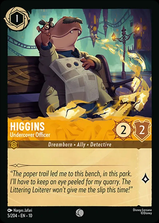 Set 10-005 | Higgins - Undercover Officer | Common