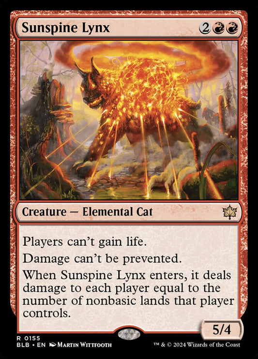BLB-0155 | Sunspine Lynx | EN  | - | Foil