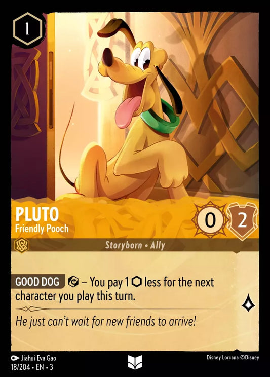 Set 3-018 | Pluto - Friendly Pooch | Uncommon