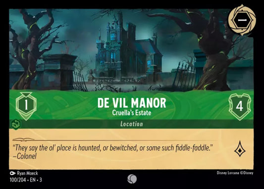 Set 3-100 | De Vil Manor - Cruella's Estate | Common