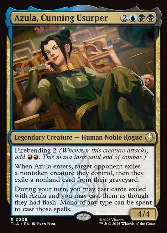 TLA-0208 | Azula, Cunning Usurper | EN  | - | Foil