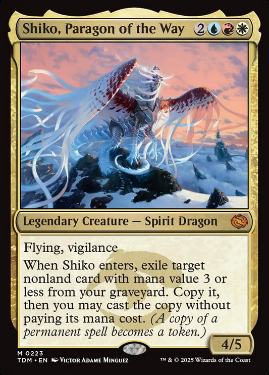 TDM-0223 | Shiko, Paragon of the Way | EN  | - | Non-Foil
