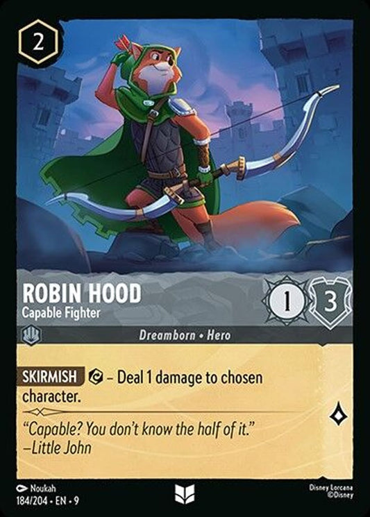Set 9-184 | Robin Hood - Capable Fighter | Uncommon