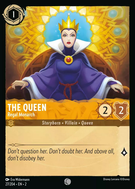 Set 2-027 | The Queen - Regal Monarch | Common