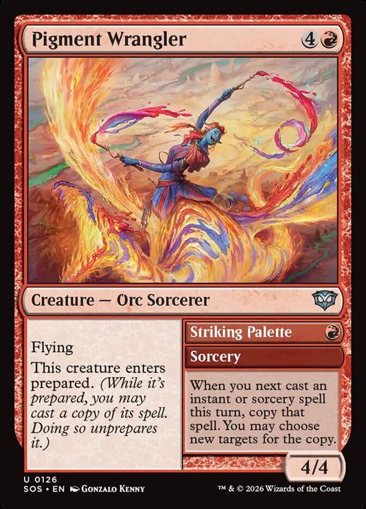 SOS-126  Pigment Wrangler // Striking Palette -EN- U (Non-Foil)