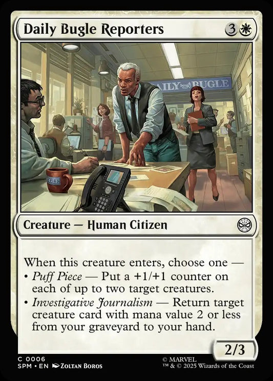 SPM-006 Daily Bugle Reporters | Common (EN)
