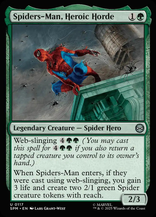 SPM-0117 | Spiders-Man, Heroic Horde | EN  | U | Non-Foil