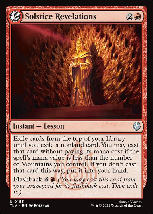 TLA-0153 | Solstice Revelations | EN  | - | Non-Foil