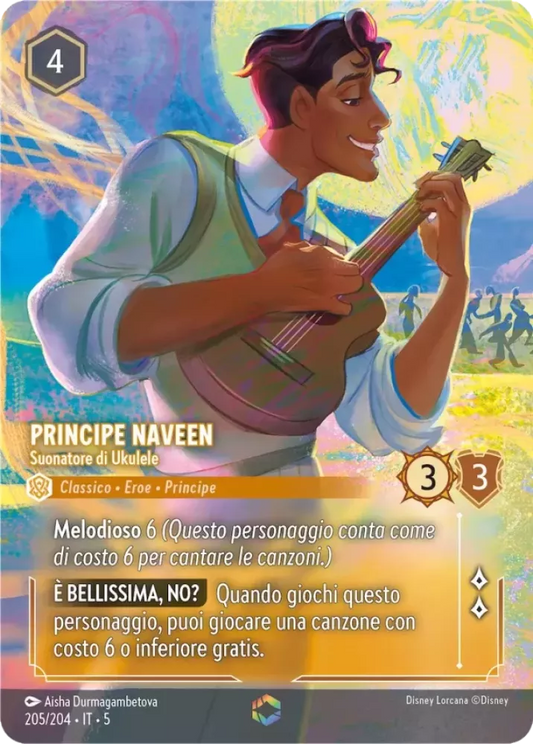 Set 5-205 | Prince Naveen - Ukulele Player | Enchanted