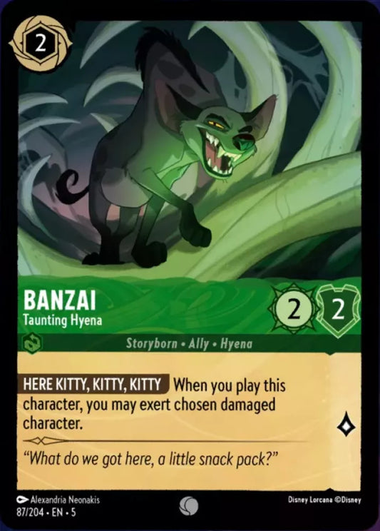 Set 5-087 | Banzai - Taunting Hyena | Common