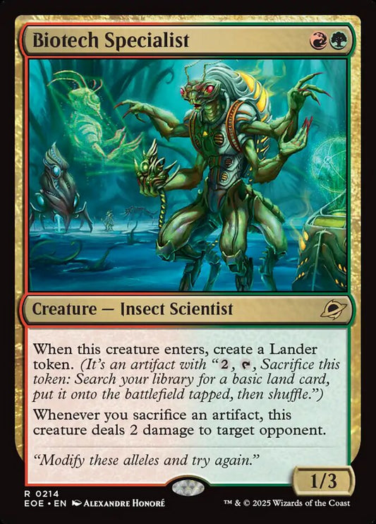 EOE-214 Biotech Specialist | Rare (EN)