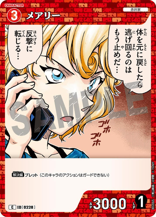 B02065 / 0228 | 瑪麗  | C