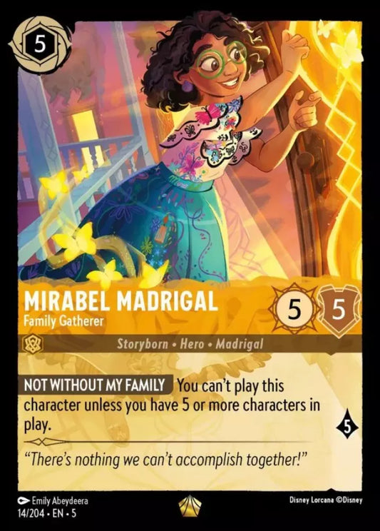 Set 5-014 | Mirabel Madrigal - Family Gatherer | Legendary