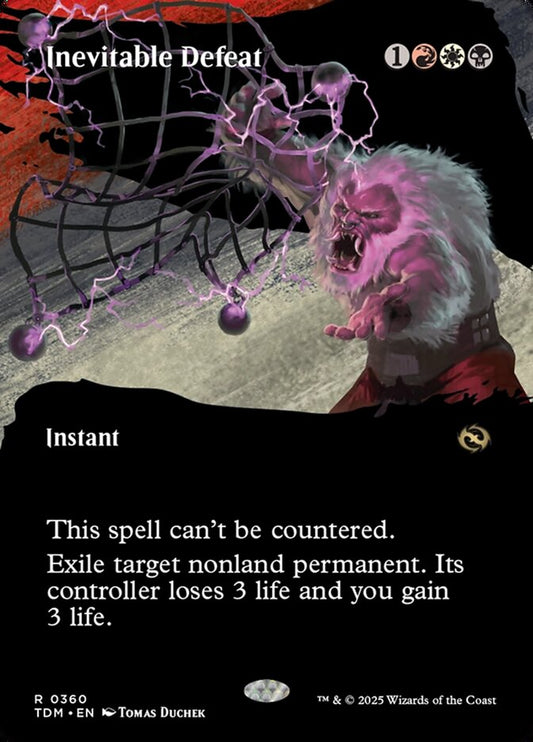 TDM-0360 | Inevitable Defeat | EN  | - | Non-Foil