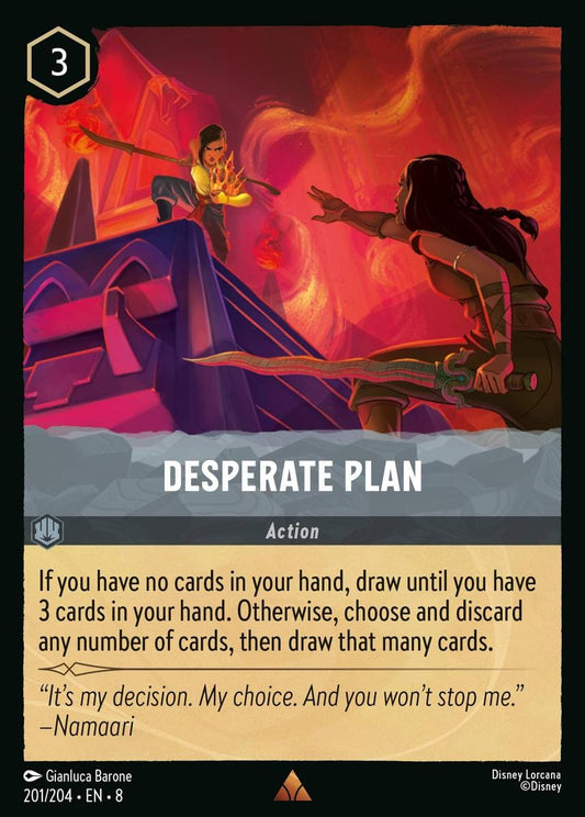 Set 8-201 | Desperate Plan | Rare