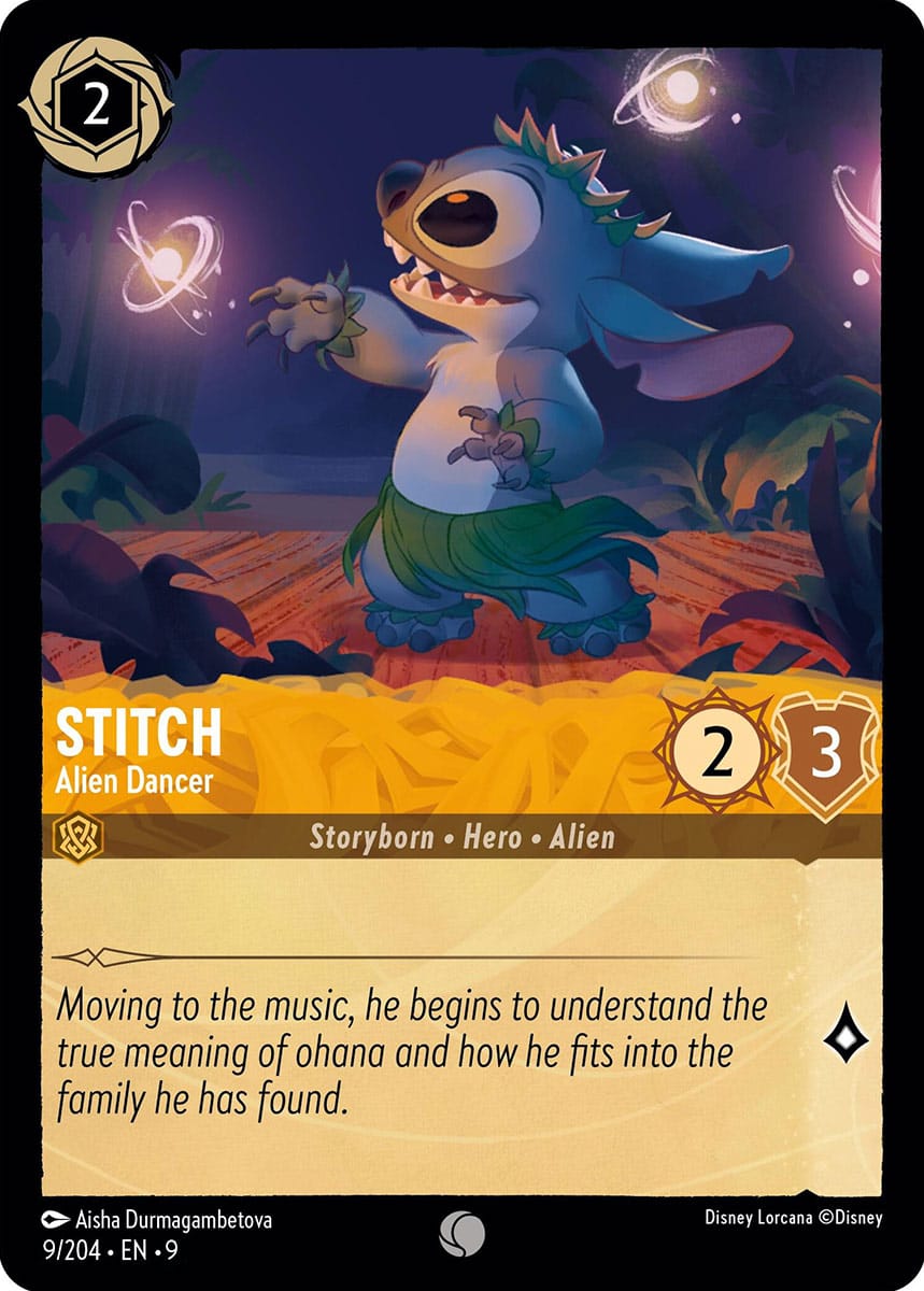 Set 9-009 | Stitch - Alien Dancer | Common