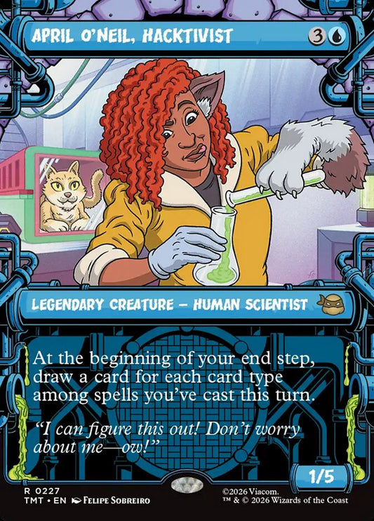 EN | April O'Neil, Hacktivist| Foil| TMT-227