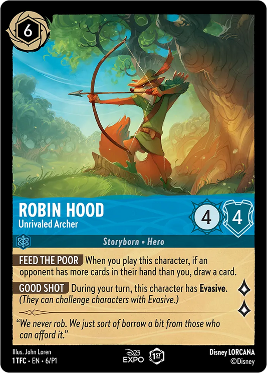 Set 1-157 | Robin Hood - Unrivaled Archer |  Super Rare