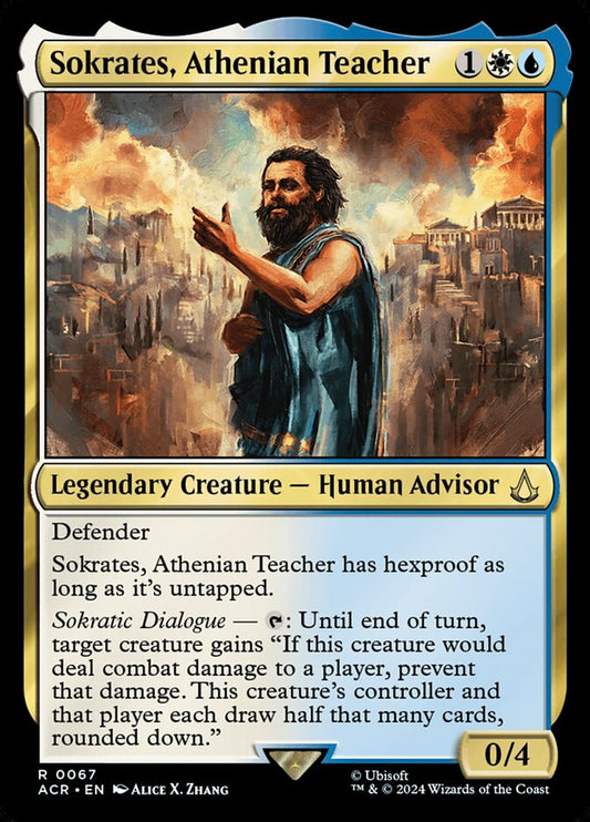 EN | Sokrates, Athenian Teacher | Foil | ACR-67
