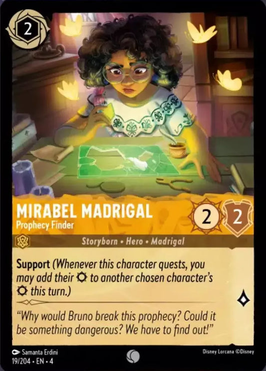 Set 4-019 | Mirabel Madrigal - Prophecy Finder | Common