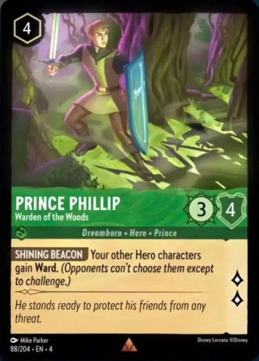 Set 4-088 | Prince Phillip - Warden of the Woods | Rare