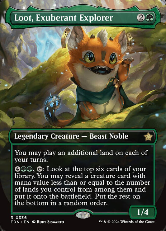 FDN-0336 | Loot, Exuberant Explorer | EN  | - | Non-Foil