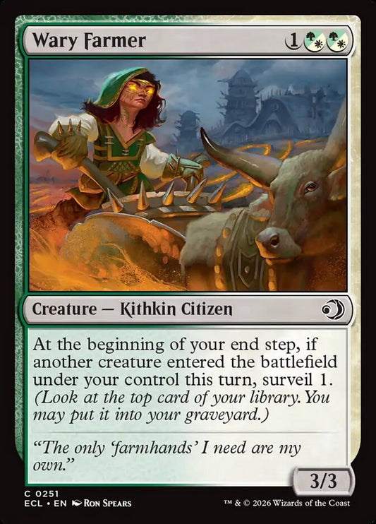 ECL-0251 | Wary Farmer | EN  | - | Non-Foil