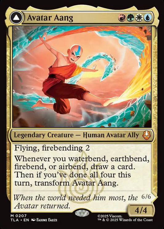 TLA-0207 | Avatar Aang // Aang, Master of Elements | EN  | - | Foil