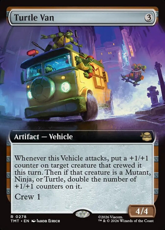 EN | Turtle Van| Foil| TMT-278