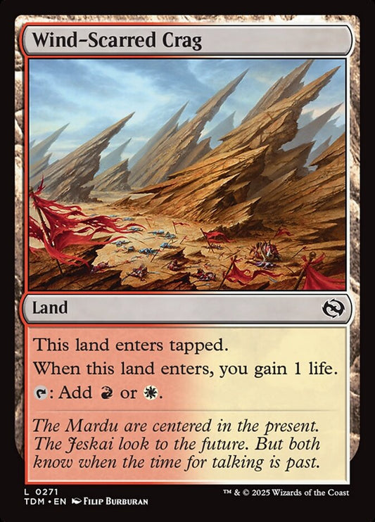 TDM-0271 | Wind-Scarred Crag | EN  | - | Foil