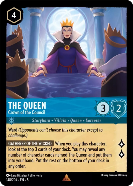 Set 5-148 | The Queen - Crown of the Council | Rare
