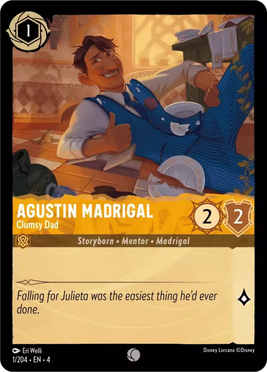 Set 4-001 | Agustin Madrigal - Clumsy Dad | Common