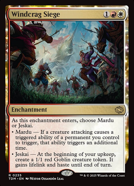 TDM-0235 | Windcrag Siege | EN  | - | Foil