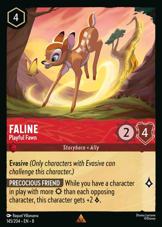 Set 8-145 | Faline - Playful Fawn | Rare