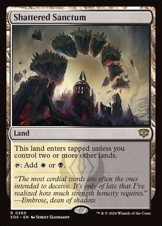 SOS-260 Shattered Sanctum -EN- R (Foil)