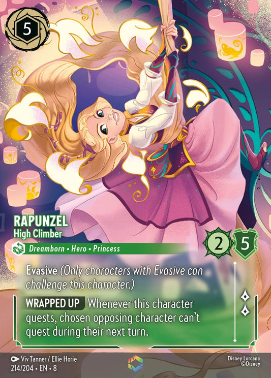 Set 8-214 | Rapunzel - High Climber | Enchanted