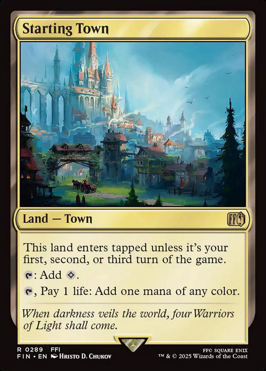 FIN-0289 | Starting Town | EN  | - | Foil