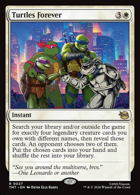 TMT-0027 | Turtles Forever | EN  | - | Foil