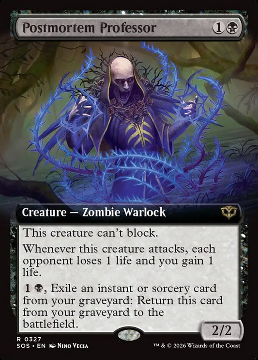 SOS-327  Postmortem Professor -EN- R (Non-Foil)